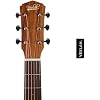 V1-GAC Acoustic Guitar Solid Top GA Cutaway Acoustic Guitar Mahogany العودة والجوانب مع حقيبة الحفلة