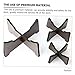 SUPVOX Handpan Drums Bracket Tongue Drum Display Rack Wooden Floor Holder High Load Capacity