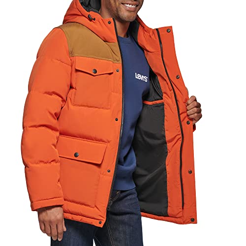 Image of Levi's Men's Arctic Cloth Quilted Performance Parka