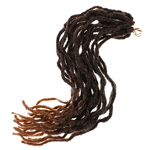 Beavorty 3Pcs 18 Peruca Trança Peruca Kinky Curl Peruca Dreadlocks Peruca Encaracolado Trança Trança