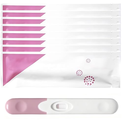 YUPZAR 8 Pezzi Test di gravidanza, Test gravidanza precoce, test di gravi-danza precoce,Uso domestico, Risultato rapido, Lettura chiara, Facile da usare, Viola.