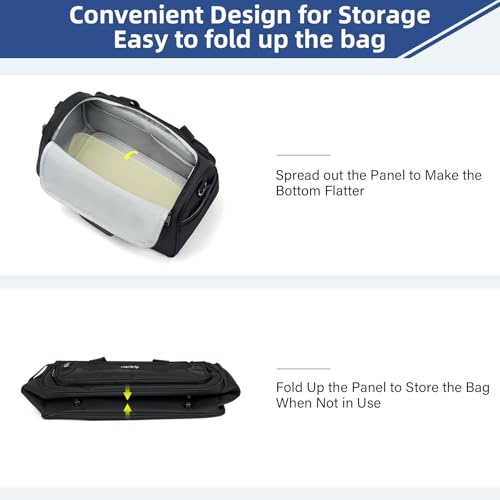 HanTrip Foldable Carry On Duffel Bag