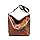 ALWY Bolsa Feminina Transversal Couro Elegante Estilosa (Colorido)