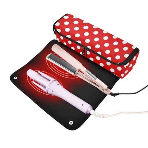 Estuche de viaje 2-en-1 para plancha y rizador miniatura 2