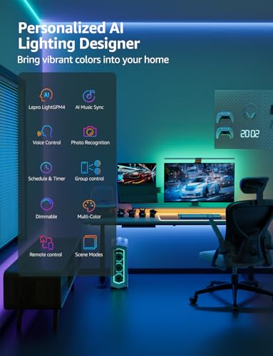 Lepro SE1 AI Smart LED Strip Lights 65.6ft RGB — view 9