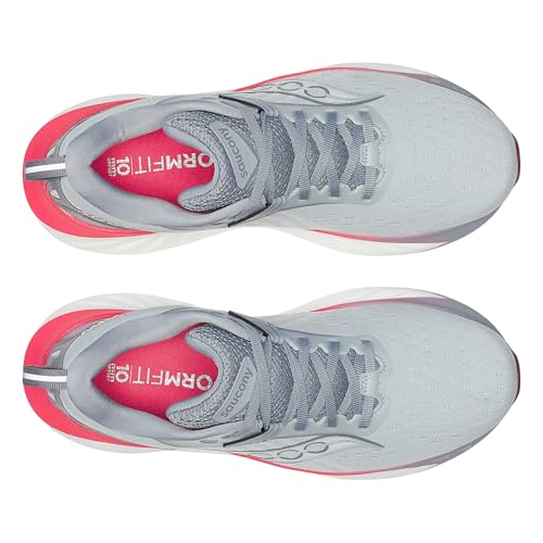 Image of Saucony Women's Triumph 22 Running Shoe Cloud /Cayenne, Wide, 10