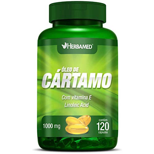 Herbamed Óleo De Cártamo Com Vitamina E - 120 Cápsulas -