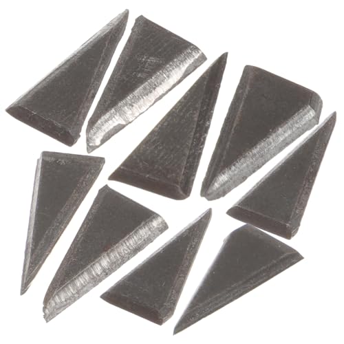 HONITANO 9 pièces Coin de Fixation Fer pour Manche de Accessoire et Facile à Installer pour Outils de Travail Du et Usage Extérieur