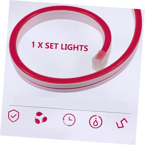 Tira de luz LED de silicona Alipis 12V impermeable 3m miniatura 4