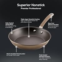 Circulon Premier Professional Induction Pots and Pans Set, 12-Piece, Bronze — image 3