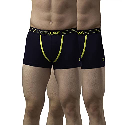 Image of Underjeans Men Cotton Blend Trunk - Pack of 2