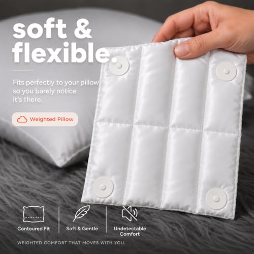 SETIHTGOE Weighted Outdoor Throw Pillows 2 Pack,Wind Resistant Hidden Furniture Weights for Wind to Keep Porch Patio Pillows from Blowing Away.(2) by SETIHTGOE - Used condition - Image 6