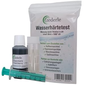 Zederle Wasserhärte Test Set 1x 30 ml