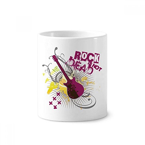 Guitare instrument de musique sur un gobelet blanc multi-usage net