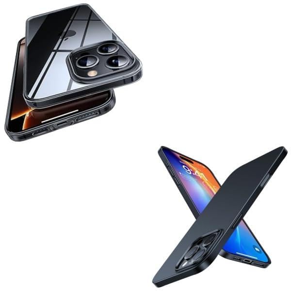 TORRAS Save 10% to Buy Both Black iPhone 16 Pro Cases