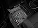 WeatherTech Custom Fit FloorLiners for Jeep Wrangler 2-Door, Wrangler Unlimited 4-Door, 1st Row (441051), Black