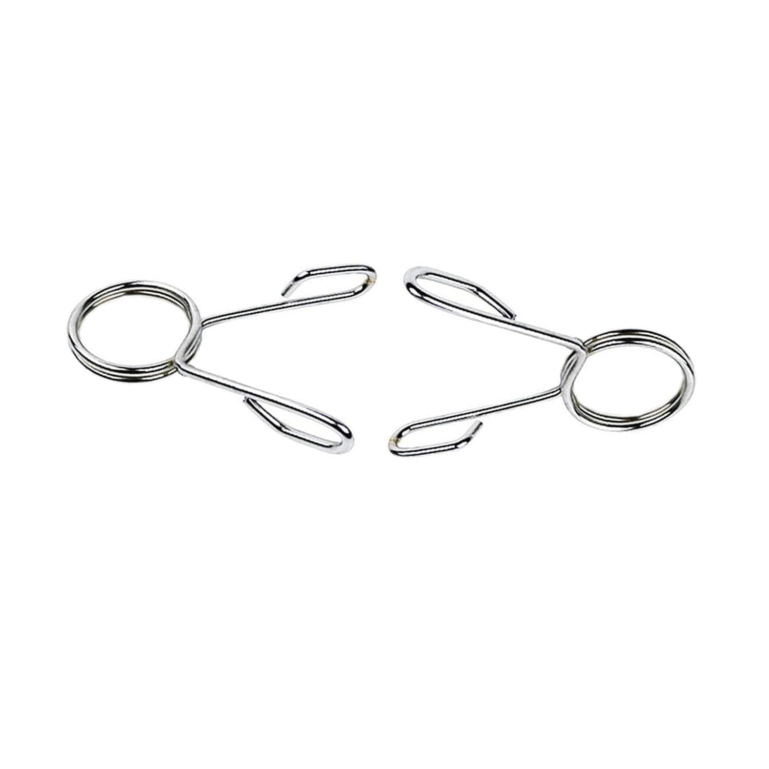 SUPRO Spring Gym Lock, Rod Lock for Dumbbells' Barbell Collor Clips clamp (19mm) Combo of 1-image-21