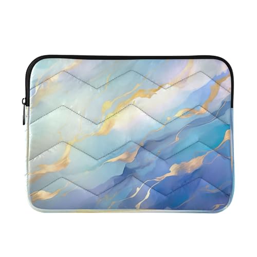 Funda Azul con Dorado para Laptop 13-14 Pulgadas miniatura 1