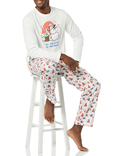 Image of Amazon Essentials Disney | Marvel | Star Wars Men's Flannel Pajama Sleep Sets