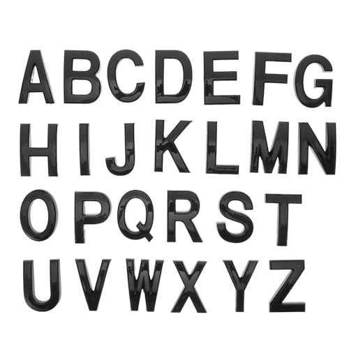 Lettres pour boîte aux lettres autocollantes signalétique adresse de maison