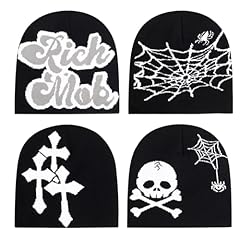 Skull+spiderweb+rich+cross（black）