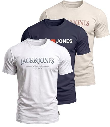 T-shirt pour homme chic JACK & JONES parfait pour un style casual wear au quotidien