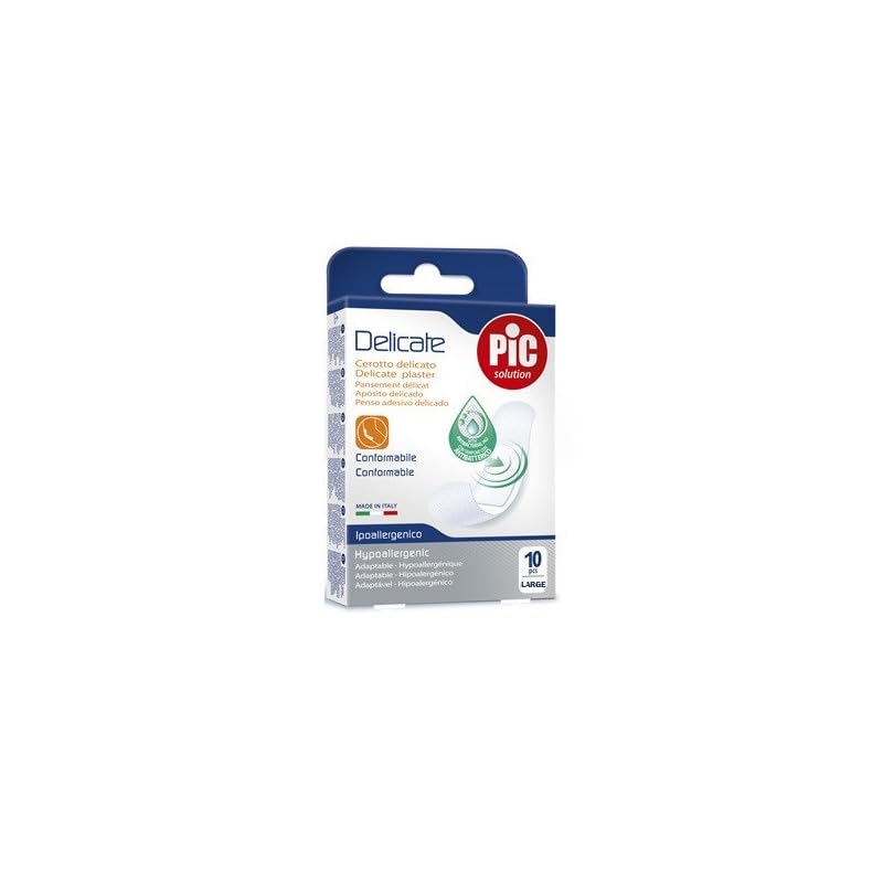 Pic Delicate Cerotto Delicato Confortevole Misure 50 x 70 mm 10 Pezzi