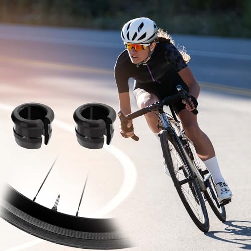 10 Pack Presta Rim Adapters, Wheels Manufacturing Presta Valve Saver, Bike Valve Stem Grommets, Presta Valve Adaptor, Convert Presta Valve Stem Grommet