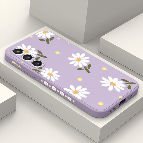 Coque Samsung S23 FE fleur violet clair pour votre style quotidien