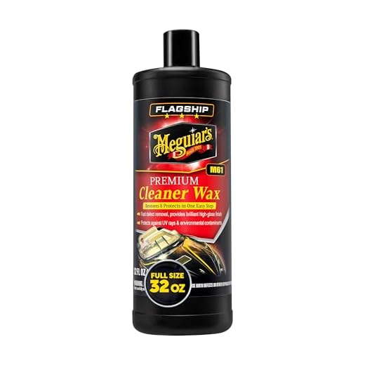 MEGUIAR'S M6132 Flagship Premium Cleaner/Wax, 32 Fluid Ounces