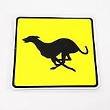 Lot de 2 autocollants pour voiture en PVC Motif course Cendrillon