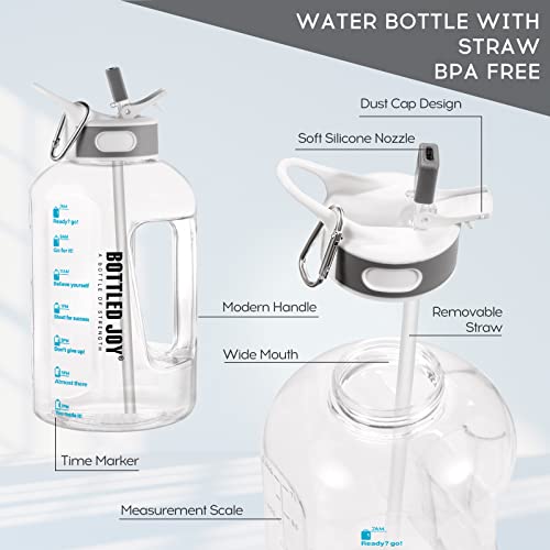 JIMACRO-Water-Bottle-15-Litre-Water-Bottle-with-Straw-and-Handle-BPA-Free-Daily-Water-Intake-Bottle-with-Time-Markings-Tracker-to-Remind-the-Drinking-Time-Ideal-for-Gym-Office-Hydration