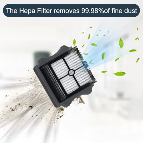 Fixbetter 4 sztuki zapasowych filtrów HEPA do odkurzacza Tineco iFloor 3 / Floor One S3 / Floor One S5 / Floor One S5 Pro 2 odkurzacz na mokro i sucho