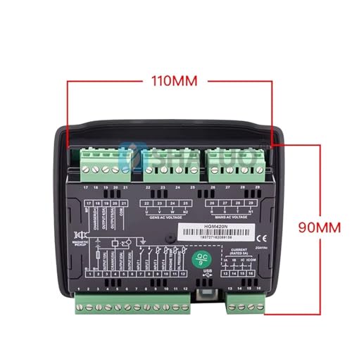 Module HGM420N de commande à distance par écran LCD pour groupe électrogène