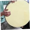 GALPADA 2pcs Drum Goat Leather Drum Covers Durable Conga for Enhanced Bass and Overtone for Musicians and Drummers