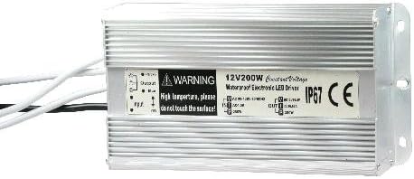 200W 12V Power Transformer - Model No. P-02 perfect for LED Landscape Lighting