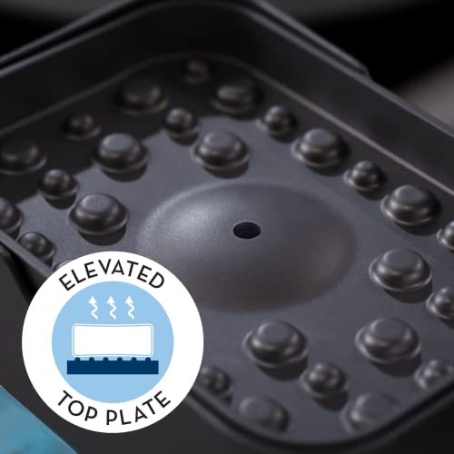 S&T Inc. Dish Soap Dispenser And Sponge Holder For Kitchen Sink With Enhanced Features, Sponge Included, 13 Ounces, Matte Black #TOP2