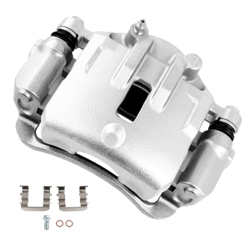 Image of cciyu Front Left Brake Caliper Assembly w /Bracket 19B3554 2007 2008 2009 2010 2011 2012 For Kia For Rondo