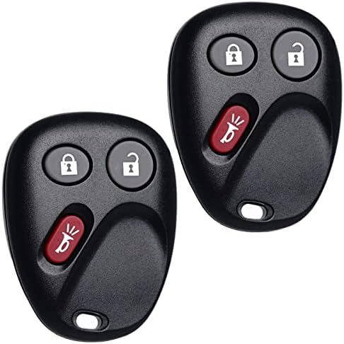 MechanMagic Keyless Entry Remote Control Key Fob Replacement Fits for Chevy Silverado 1500 2500HD 2003-2006 Avalanche Equinox SSR Suburban Tahoe GMC Sierra Yukon XL Hummer H2 Cadillac Escalade LHJ011