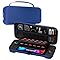 ProCase Carrying Case for Nintendo Switch 2 (2025) with 24 Game Card Slots, Hard Portable Travel Case Storage Bag Protective Pouch for 2025 Nintendo Switch 2 Console AC Adapter & Accessories -Navy,L