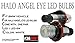 ICBEAMER LED Angel Eyes Halo Ring Marker Light, Color: White Compatible for BMW E39 E53 E60 E61 E63 E64 E65 E66 E87 LED 12V 6W, Replace OEM Factory Light Bulbs, [Pack of 2 pcs]