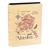CAKEEYUM Alaska-Fotoalbum, 4 x 6, horizontale Fotoalben mit 200 Taschen, PU-Einband, Hochzeits-Sammelalbum für Familienurlaub, Geburtstag, Erinnerungssammlung, Alaska-Album, 4 x 6-Alben