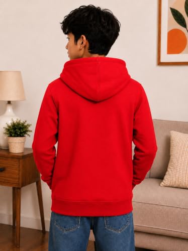 Image of ADBUCKS Rich Cotton Full Sleeves Zipper Jacket with Hoodies for Boys