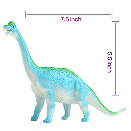 Dinosaur-Spielzeug Playsetvv mit 7 Zoll (12 Satz). Sichere Material mit gemischtem realistischem Dinosaurier, Yeoha Toys… – Bild 7