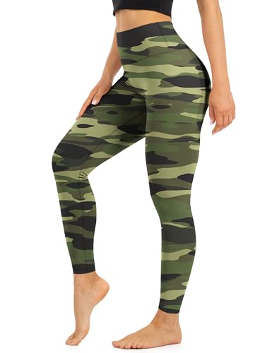 Blisset High Waist Leggings for Women - Opaque, Soft Tummy Control Athletic Pants for Yoga, Running, Workout and Gym