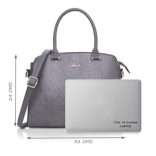 Image of Lavie Ushycroc Women's Medium Dome Satchel Handbag | Satchel Bag for Work | Ladies purse | Stylish Shoulder Bag | Gift For Women
