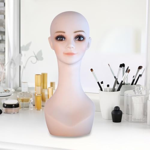 Cabeza de maniquí multiusos para evitar que tus pelucas se deformen 5