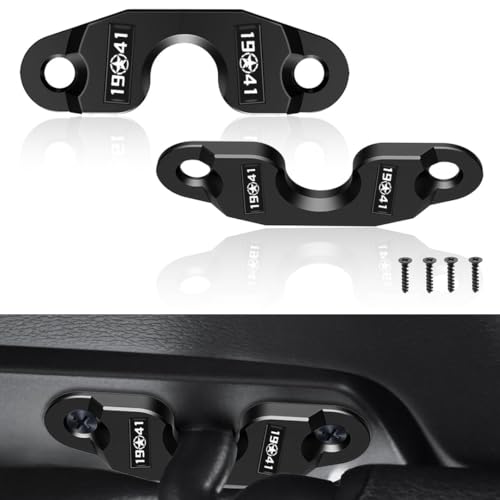 2 PCS Sun Visor Repair Kit Metal Sun Visor Repair Clip Heavy Duty Fix Kit Used to Fix Loose Sunshades Replaceable Compatible with Wrangler Jk 2018 Jl 2018-2023 2020-2023 Gladiator Interior Accessories