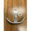 Rolled License Plate Relocation Holder Bracket for Harley-Davidson Night Rod 2006-2017 - Rear Axle Tag Mount - Lightweight, Highly Durable, Rustproof (1-inch Hole)