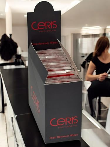 Ceris Hair Color Remover Wipes | Individually Wrapped, Gentle and Effective Dye Stain Remover | Cleansing Wipes for Hair, Hands, Face, and Neck | Portable Travel-Friendly | 25 Count - Image 4
